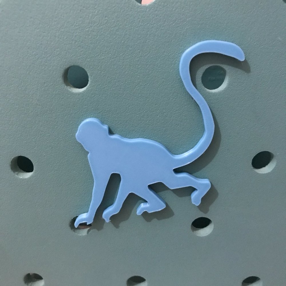 Monkey Bogg Bag Bit Charm-Bogg Charm